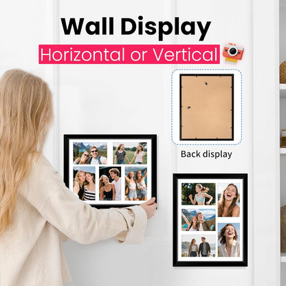 8x10 Picture Frame Set of 2 & 11x14 Picture Frames Collage Wall Decor V1258-DP02-C-995