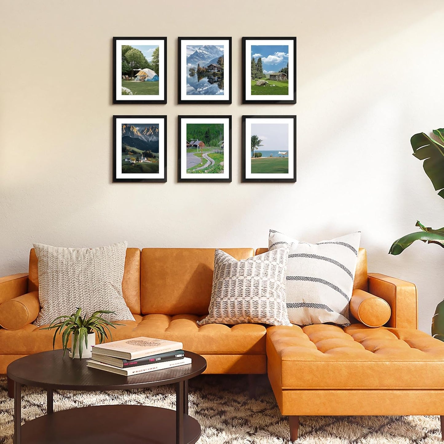 8x10 Picture Frame Set of 2 & 8.5x11 Picture Frame Bulk-6 Pack V1258-DP02-C-996