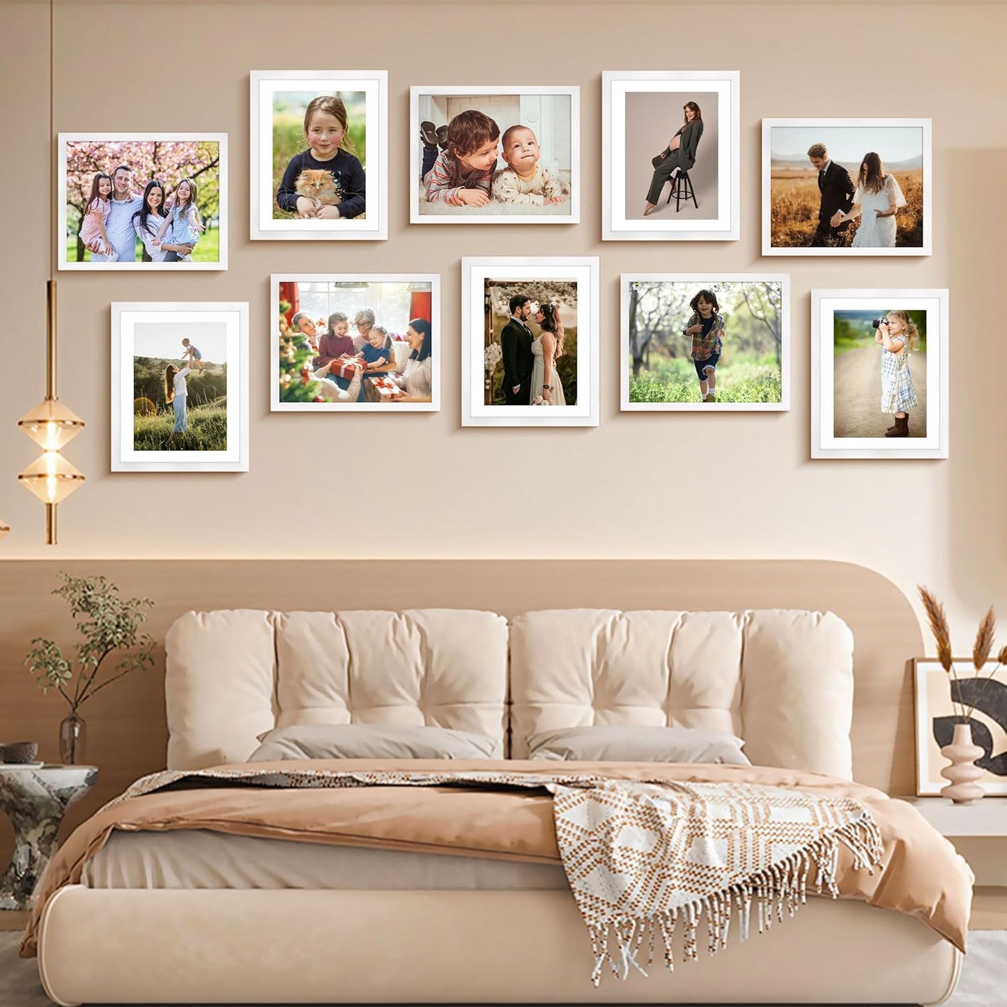 8x10 Picture Frame Set of 2 & White 8x10 Picture Frame Set of 2 V1258-DP02-C-997