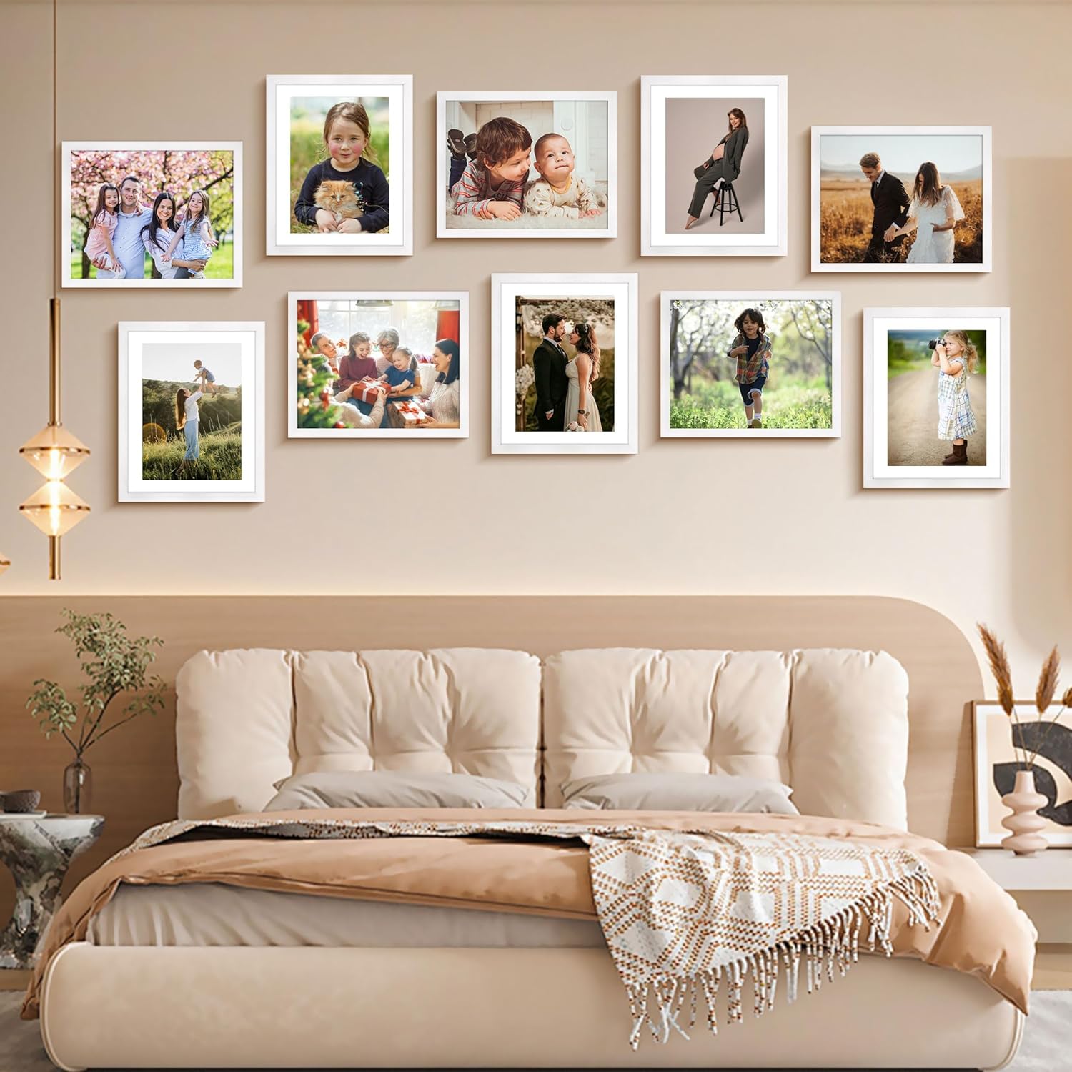 8x10 Picture Frame Set of 2 & White 8x10 Picture Frame Set of 2 V1258-DP02-C-997