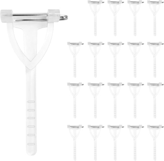 20Pcs Boutonniere Pins,Plastic Corsage Clips T-Shaped Boutonniere Clips for Weddings,Birthday,Festivals V1258-DP02-D-108