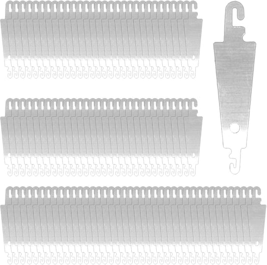 100 Pcs Stainless Steel Needle Threaders,Needle Threader for Hand Sewing Needle Threader Tool for Small and V1258-DP02-D-112
