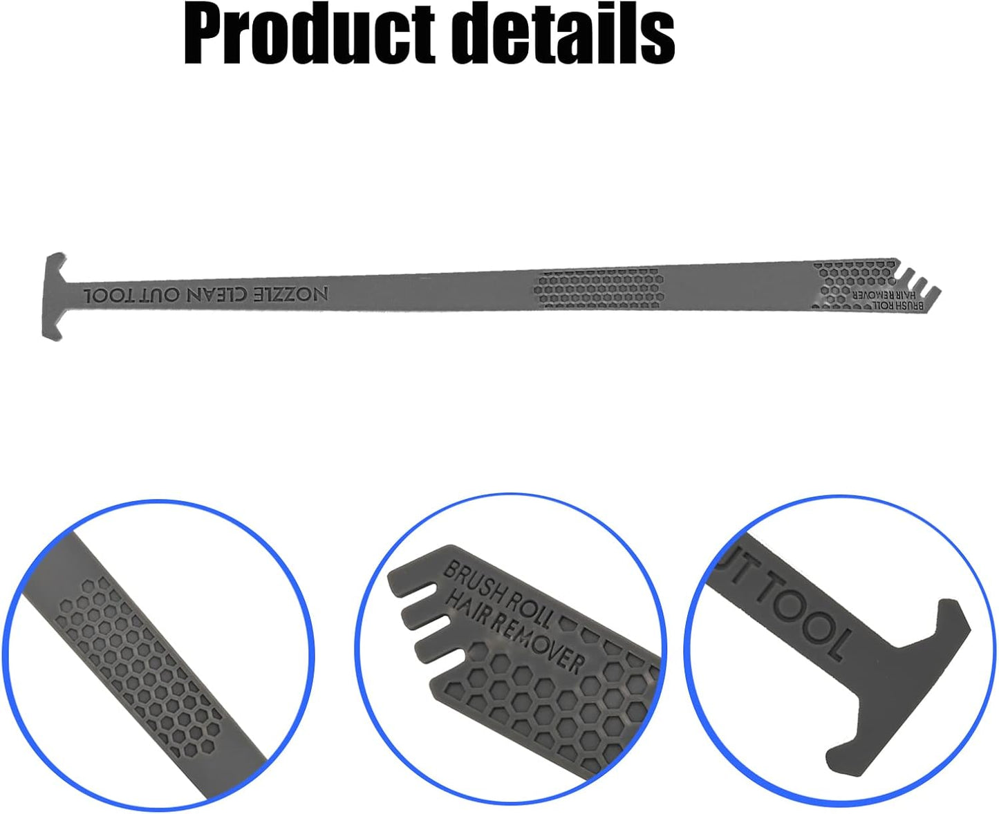 Replacement Carpet Cleaner Part Nozzle Clean Out Tool Compatible with Bissell ProHeat 2X Revolution Series V1258-DP02-D-157