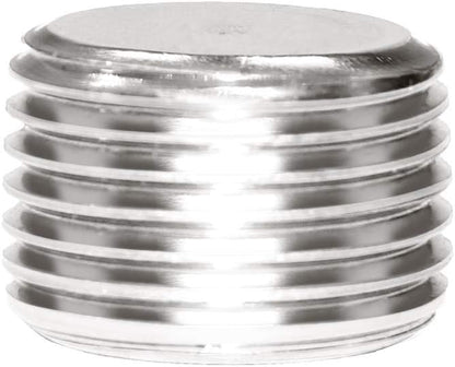 3/8" NPT Pipe Plug Male Thread Stainless Steel Fitting Countersunk Internal Hex Head(Pack of 3) V1258-DP02-D-166