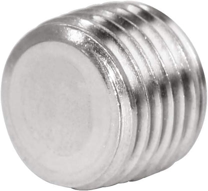 3/8" NPT Pipe Plug Male Thread Stainless Steel Fitting Countersunk Internal Hex Head(Pack of 3) V1258-DP02-D-166