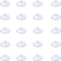 20 Packs Suction Cups 0.8 Inch Clear Sucker Pads Without Hook for Glass Home Organization Decoration V1258-DP02-D-183