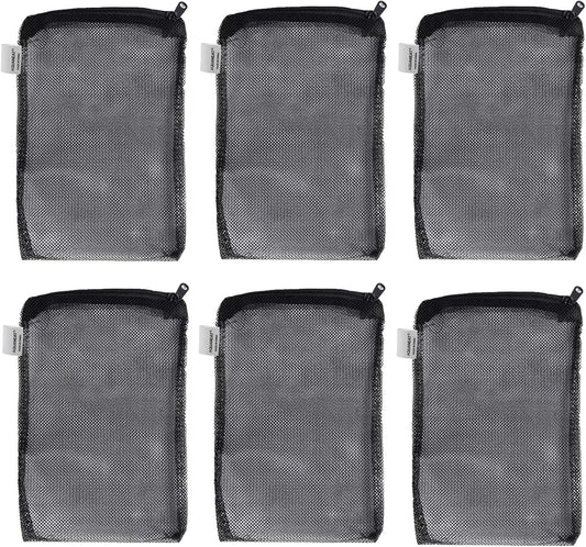 Filter Media Mesh Bags with Plastic Zipper Reable... (6PCS) V1258-DP02-D-190