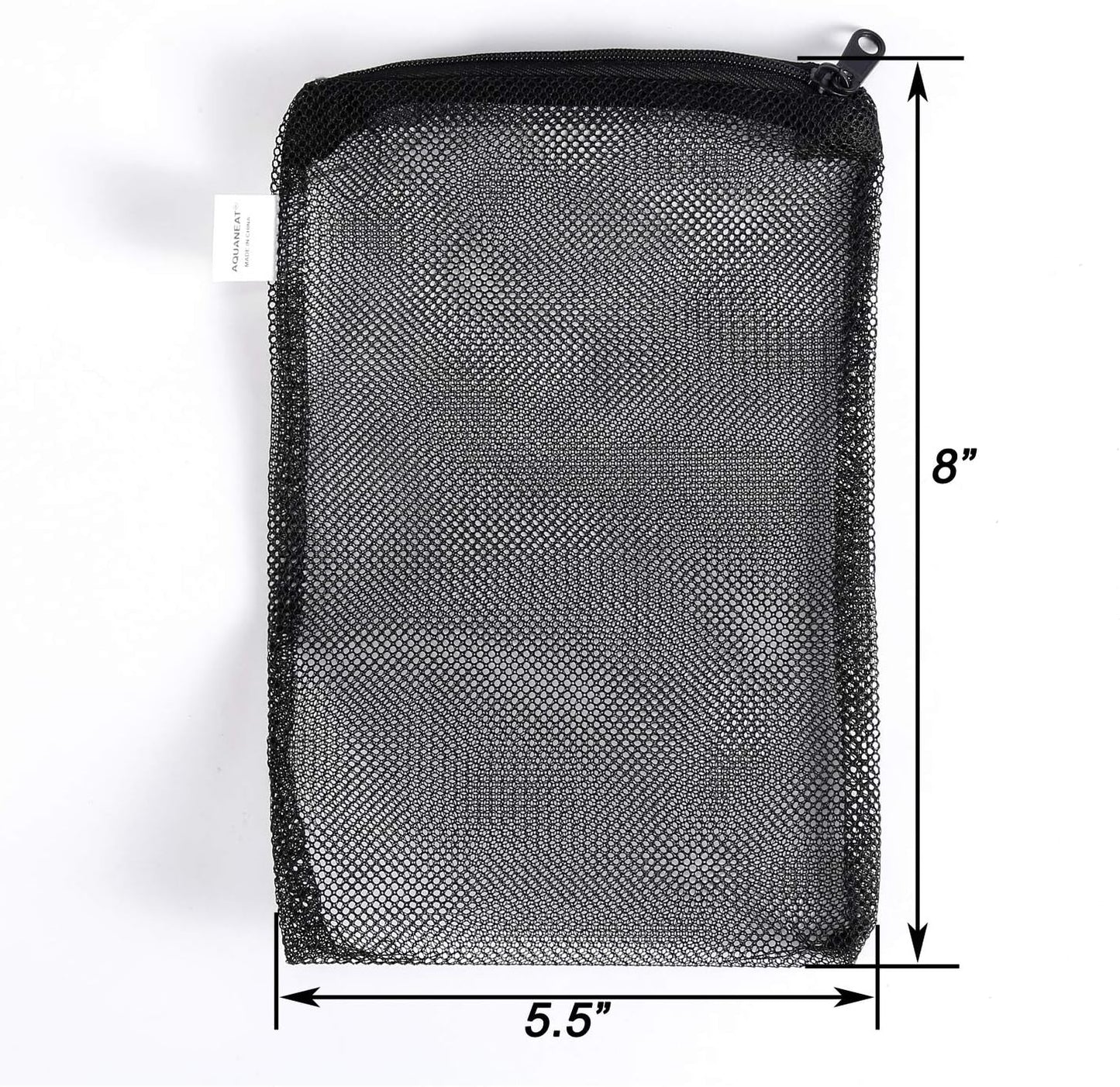 Filter Media Mesh Bags with Plastic Zipper Reable... (6PCS) V1258-DP02-D-190