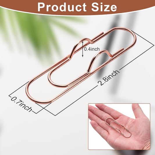 24 Pack Pen Holder for Notebook, Multi-Purpose Metal Paper Clip Pencil Holder, Easy to e for V1258-DP02-D-201
