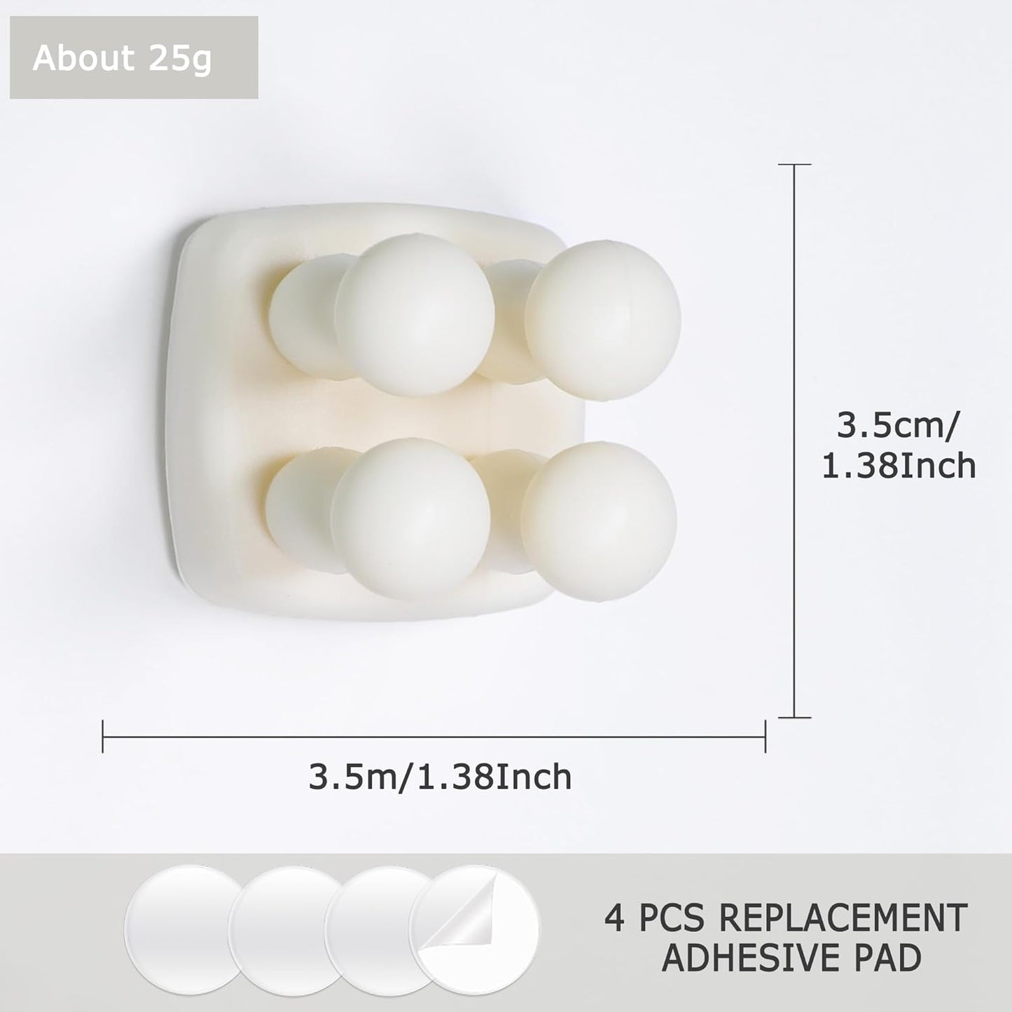 Silicone Toothbrh Holder Multi-Function Hook Waterproof self Adhesive Single Toothbrh Hook Plug Holder for V1258-DP02-D-207
