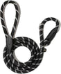 Dog Training Slip Leash, No Pull, Durable Reflective Lead, Puppy Heavy Duty Loop Rope, Comfortable Handle, 6 V1258-DP02-D-209