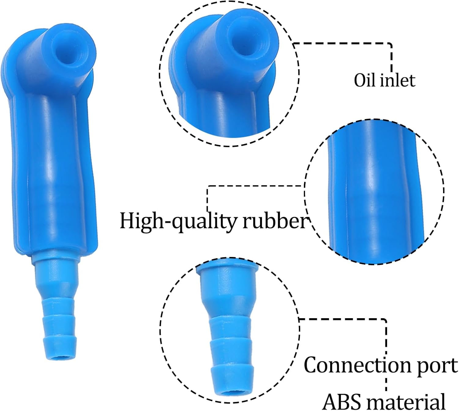 Exchange Tool Connector Brake Bleeding Kit, 5 Pcs Universal Auto Bleeder Pump Exchange Adapter V1258-DP02-D-212