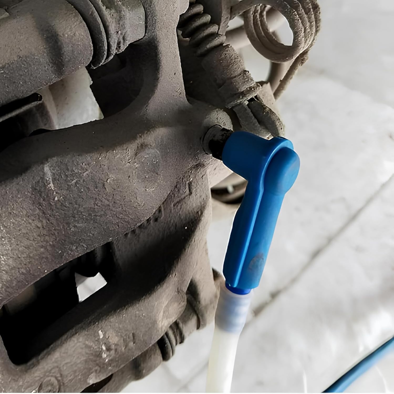 Exchange Tool Connector Brake Bleeding Kit, 5 Pcs Universal Auto Bleeder Pump Exchange Adapter V1258-DP02-D-212