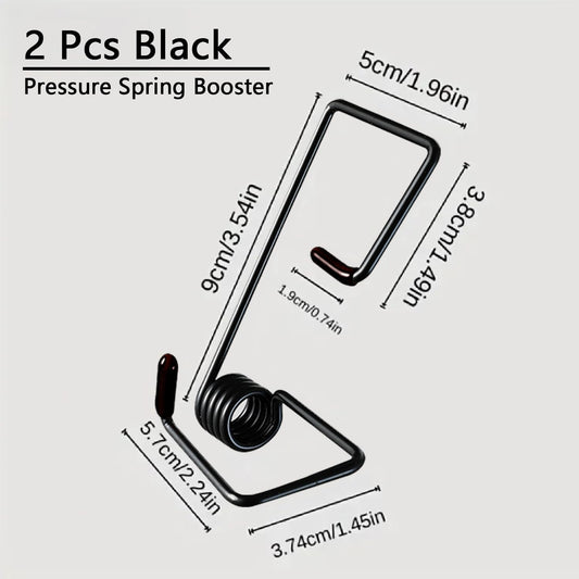 2Pcs Windshield Wiper Arm Pressure Spring Booster, Wiper Arm Pressure Spring Set, Enhance Wiper Performance, V1258-DP02-D-233