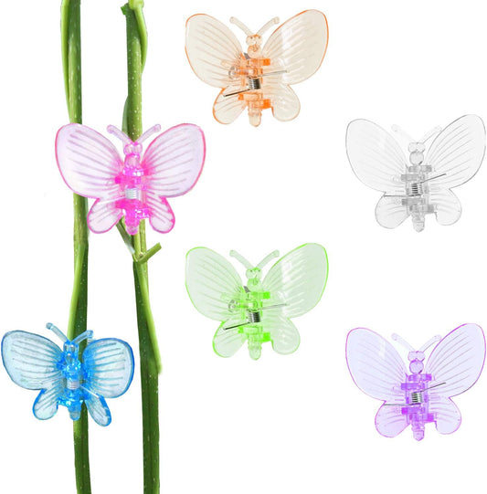 Orchid Clips 30Pcs Butterfly Plant Clips Orchid Support Clips Vine Clips Plant Clips for Support Flower V1258-DP02-D-252