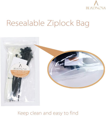 Cable Ties 100 Pcs Wraps Zip Ties Heavy Duty for Multi-Purpose(6 Inch, Black and White, 50pcs for Each) V1258-DP02-D-254