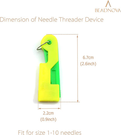 Automatic Needle Threader 5 Pcs Sewing Needle Threaders Automatic Threading Device for Sewing Embroidery V1258-DP02-D-258