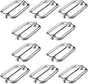 Adjtable Slide Buckle 1 Inch Triglide Slides Metal Webbing Slider For Strap Belt Backpack Handbag DIY (10 V1258-DP02-D-263