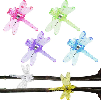 Dragonfly Plant Clips - 30PCS Mix Color Orchid & Vine Support Clips V1258-DP02-D-268