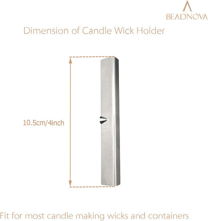 Candle Wick Holders Metal Wick Bar Centering Device Centering Tool Holder for Candle Making (10 Pcs) V1258-DP02-D-285