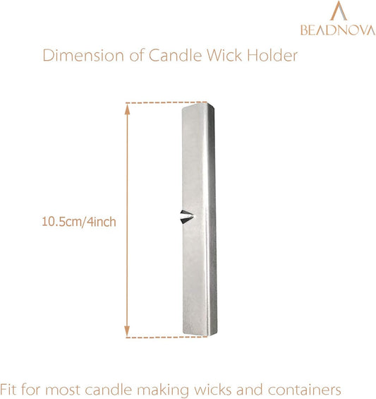 Candle Wick Holders Metal Wick Bar Centering Device Centering Tool Holder for Candle Making (10 Pcs) V1258-DP02-D-285