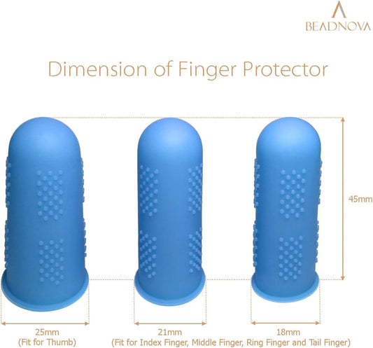 Finger Protector Silicon Finger Gloves Cot for Electronic Repair Painting Jewelry Cleaning Crafting Indtrial V1258-DP02-D-286