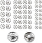 Snaps Buttons for Sewing Leather Snaps Button Press Sewing Tools Fastener Tools for Clothes (106 Sets, 3 V1258-DP02-D-289
