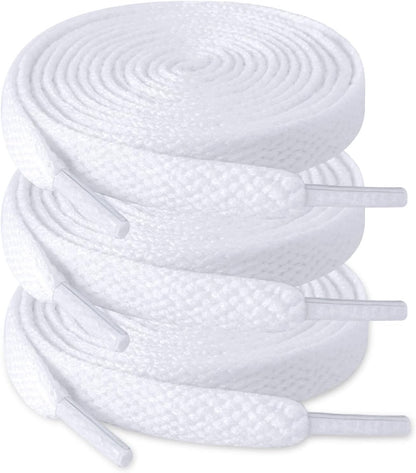 3 Pair Flat Shoe Laces for Sneakers, Shoelaces for Sneakers Athletic Running Shoes Boot Strings V1258-DP02-D-311