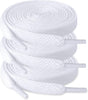 3 Pair Flat Shoe Laces for Sneakers, Shoelaces for Sneakers Athletic Running Shoes Boot Strings V1258-DP02-D-311