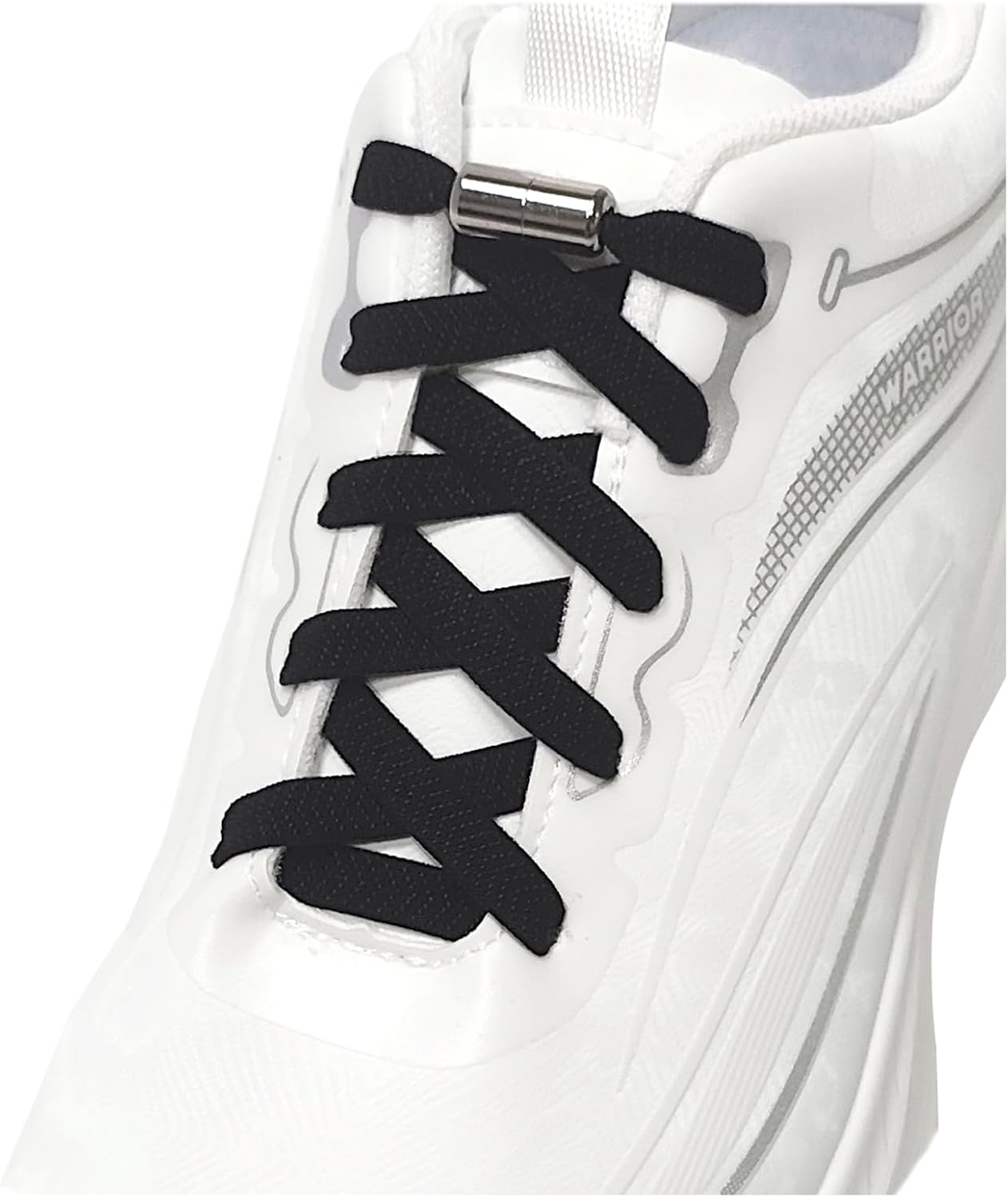 Elastic Shoe Laces for Sneakers, No Tie Shoelaces for Kids and Adults, Tieless Stretch Shoe Strings V1258-DP02-D-317