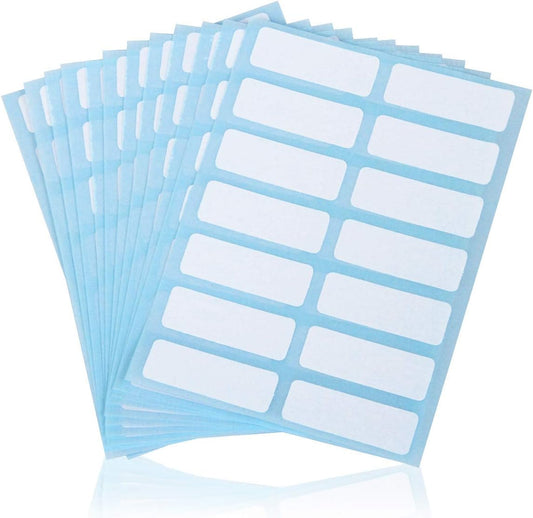 File Folder Labels Name Filing Envelopes Label Stickers, 0.5 x 1.5 in, Small Label Nametags for Jars, V1258-DP02-D-338