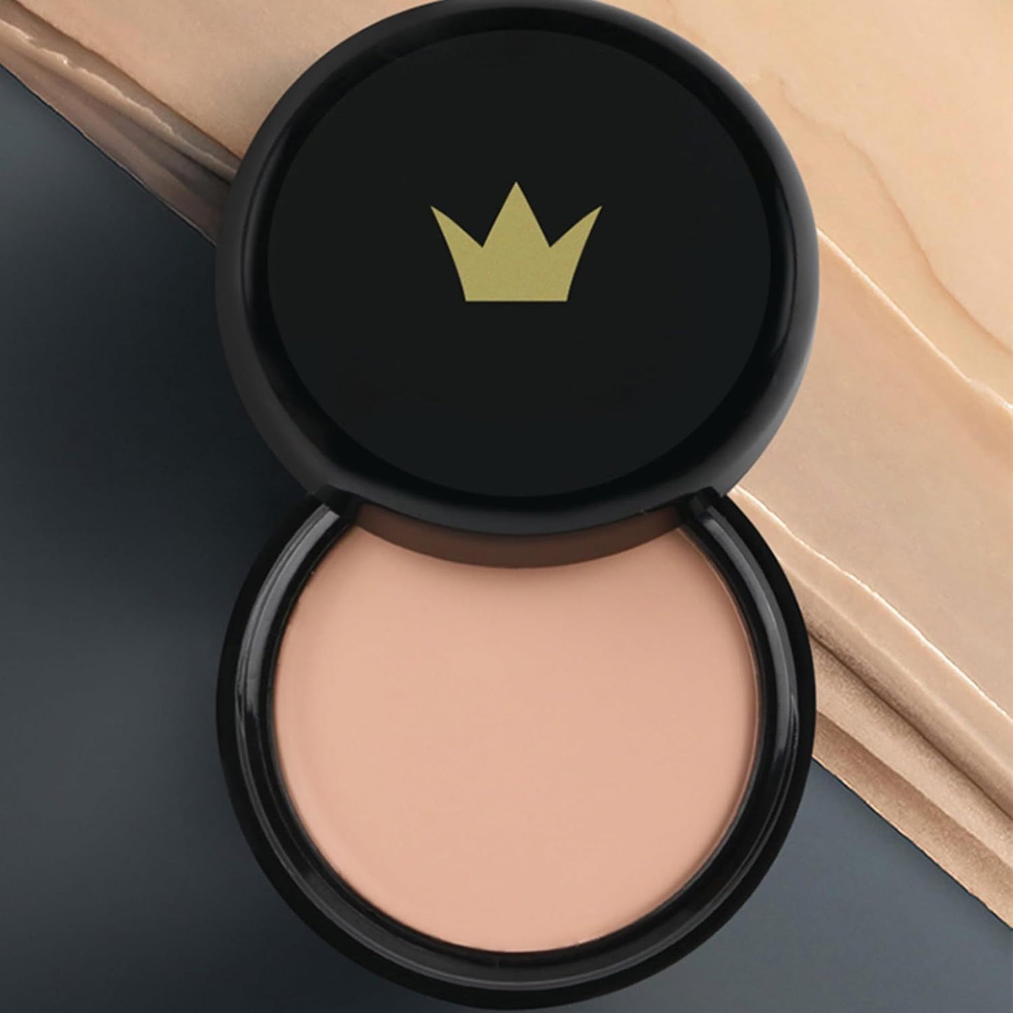 Single Color Face Makeup Concealer Foundation Palette Creamy Moisturizing 0.49oz (Green) V1258-DP02-D-340