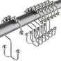 12 Pack Shower Curtain Hooks, Heavy Duty Coated Stainless Steel, Rustproof and Corrosion Resistant, Smooth V1258-DP02-D-356