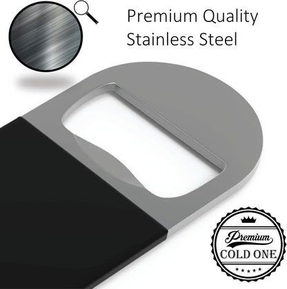 Bartender Bottle Openers, Beer Bottle Openers, Speed Openers 3 Pack by Premium Cold One. Professional Grade: V1258-DP02-D-358