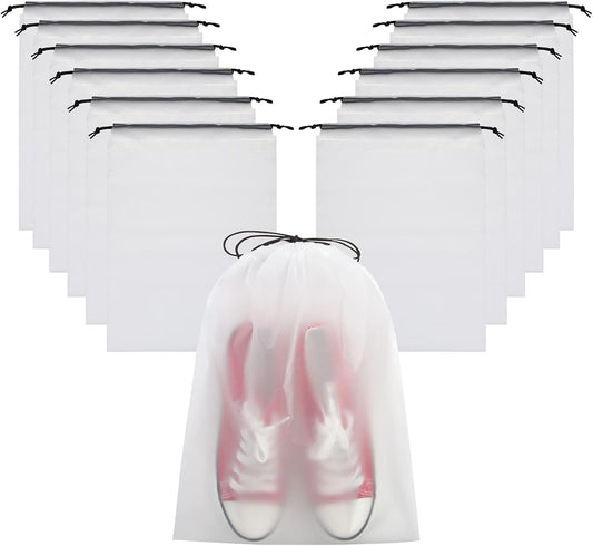 Transparent Shoe Bags for Travel Large Clear Shoes Organizers Storage Pouch with Rope for Men and Women 13 V1258-DP02-D-368