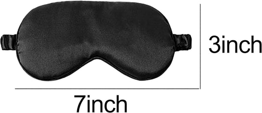 Black Eye Mask for Sleeping,Soft and Comfortable Fabric, Eye Shade Cover for Night,Travel Nap V1258-DP02-D-372