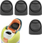 Rubber Seal Replacement Stopper,Silicone Cap Insert, Compatible with Owala Freesip Spout Lid-4 Pack Gasket V1258-DP02-D-375