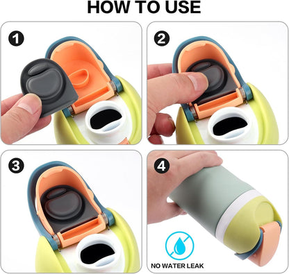 Rubber Seal Replacement Stopper,Silicone Cap Insert, Compatible with Owala Freesip Spout Lid-4 Pack Gasket V1258-DP02-D-375