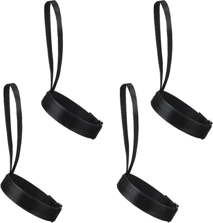 4 Pieces Sport Glove Strap Glove Leash Wrist Strap Ski Handcuff for Hanging, Outdoor V1258-DP02-D-377