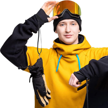 4 Pieces Sport Glove Strap Glove Leash Wrist Strap Ski Handcuff for Hanging, Outdoor V1258-DP02-D-377