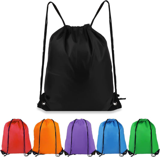 Drawstring Backpack 6 Colors Drawstring Bags, Draw String Back Bag Drawstring Bags Bulk for Sports, Gym, V1258-DP02-D-399