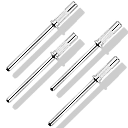 4PCS 3/32 Shank Mandrel Nail Drill Bits, Small Sanding Bands Nail Drill Bits, 3mm Mini Mandrel for Nail V1258-DP02-D-409