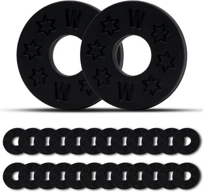 12Pair Rubber Strap Locks For Guitar, 0.98'' Guitar Strap Blocks/Silicone Strap Locks Guitar, Blocks Guitar V1258-DP02-D-412