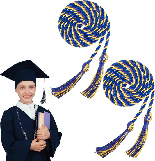 2Pcs Graduation Cords, Graduation Honor Cords, Graduation Cord 2026, 67" Long Braided Tassels Cords V1258-DP02-D-432