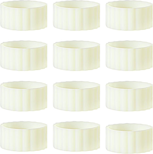 12PCS Rubber Candle Grippers, Silicone Candle Hugger, Candles Grips Inserts for Taper Candles Base V1258-DP02-D-460