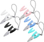 5 Pcs Mini Scissors with Cover, Portable Travel Scissors, Tiny Sewing Scissor, Multifunctional Micro Snips V1258-DP02-D-465