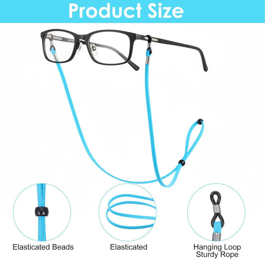 10 Pcs Adjustable Eye Glasses Holders Around Neck, Eyeglasses Straps, Sunglass Glasses Chain, Eyeglass V1258-DP02-D-482