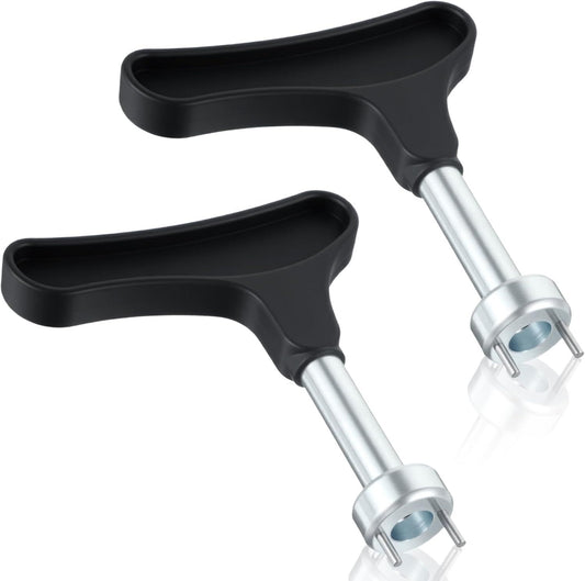 2 Pcs Golf Spike Removal Tool, Stainless Steel Golf Shoe Spikes Wrench, Multifunction Golf Wrench, Adjustment V1258-DP02-D-489