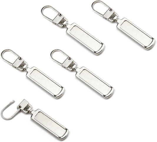Metal Zipper Pull Replacement for Small Holes, Detachable, Repair for Jacket, Bag Boots, Purse, Coat, Pants V1258-DP02-D-509