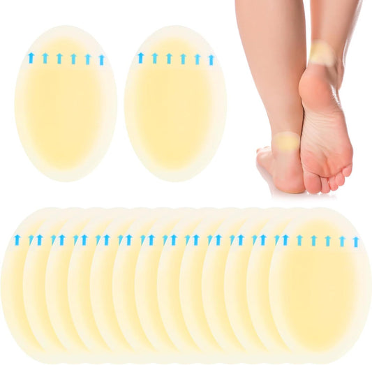 15PCS Gel Bandages,Blister Cushions Bandages for Foot, Toe, Feet,Heel,Large Oval Shape Blister Pads V1258-DP02-D-519